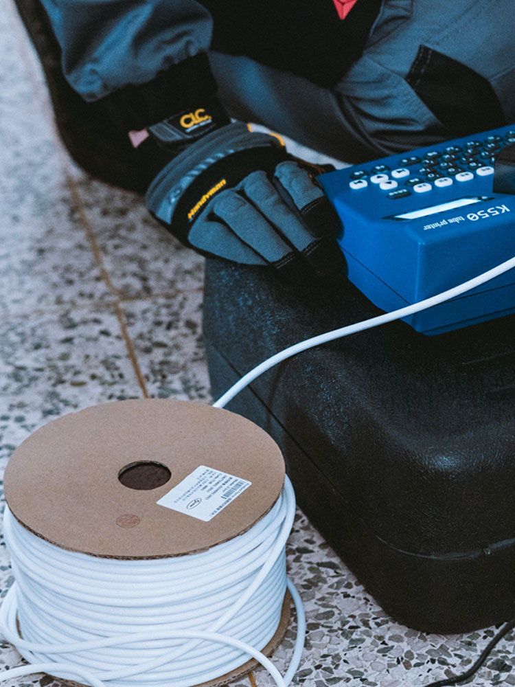 PVC號碼管/內(nèi)齒套管