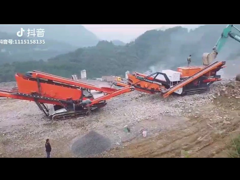 山東移動破碎機廠家現(xiàn)場案例