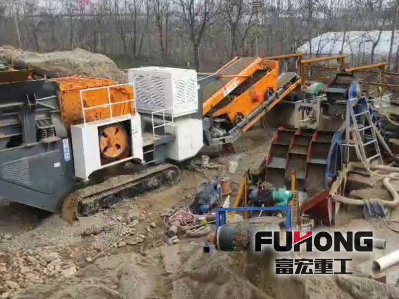 移動破碎站廠家案例現(xiàn)場